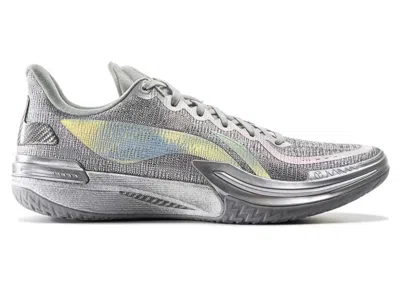 Pre-owned Li-ning Men's Lining Gamma 1 Sneakers In Silver Toad