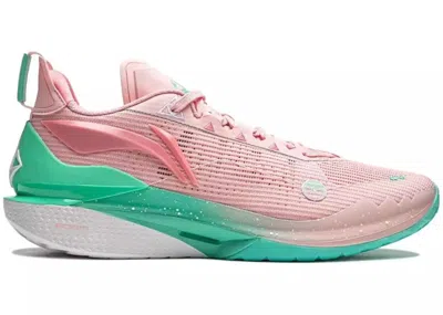 Pre-owned Li-ning Men's Lining Jimmy Bulter Jb2 Miami Night Vice Sneakers In Pink/mint Green In Multi