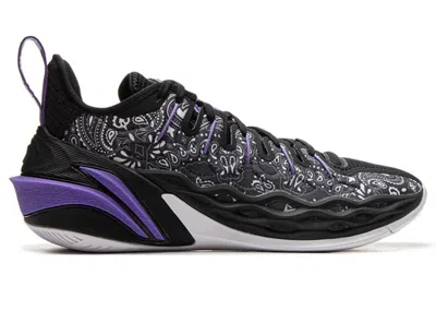 Pre-owned Li-ning Men's Lining Jimmy Bulter Jb3 Jimmy Buckets Sneakers In Black/purple