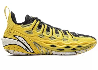 Pre-owned Li-ning Men's Lining Jimmy Bulter Jb3 Jimmy Buckets Sneakers In Yellow/black/white In Multi