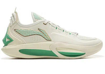 Pre-owned Li-ning Men's Lining Jimmy Bulter Jb3 Sneakers In Cream/green In Multi