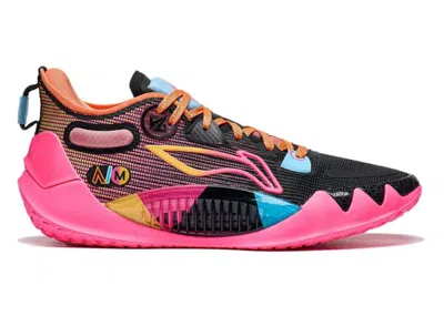 Pre-owned Li-ning Men's Lining Jimmy Butler 1 Buzzer Beater Sneakers In Black/pink/orange