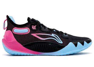 Pre-owned Li-ning Men's Lining Jimmy Butler 1 Miami Sneakers In Black/pink/light Blue In Multi