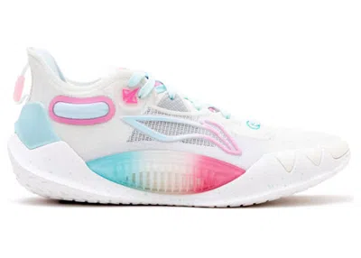 Pre-owned Li-ning Men's Lining Jimmy Butler 1 Miami Sneakers In White/pink/light Blue