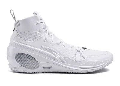 Pre-owned Li-ning Men's Lining Li Ning Wade 808 Ultra V2 Triple Sneakers In White