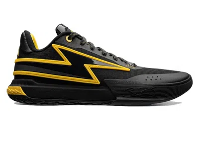 Pre-owned Li-ning Men's Lining Li Ning Wade Flash Caution Sneakers In Black