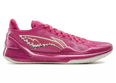 Pre-owned Li-ning Men's Lining Liren 4 V2 Low Disney Toy Story Strawberry Bear Sneakers In Pink/off/white In Multi