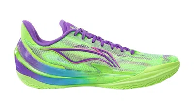Pre-owned Li-ning Men's Lining Liren 5 V2 Mandarin Duck Sneakers In Green/orange In Multi