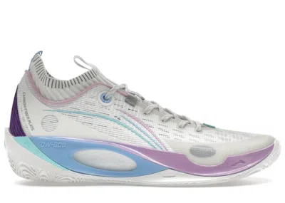 Pre-owned Li-ning Men's Lining Wade 808 2 Ultra Family Love Sneakers In White/cotton Candy