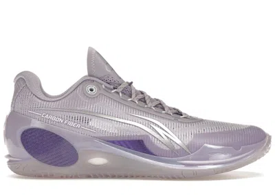 Pre-owned Li-ning Men's Lining Wade 808 3 Ultra Chemical Reaction Sneakers In Purple/silver