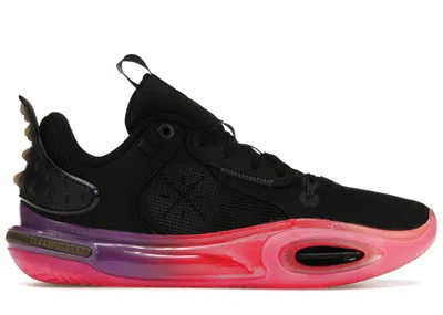Pre-owned Li-ning Men's Lining Wade All City 11 Sunrise Sneakers In Black/pink/purple