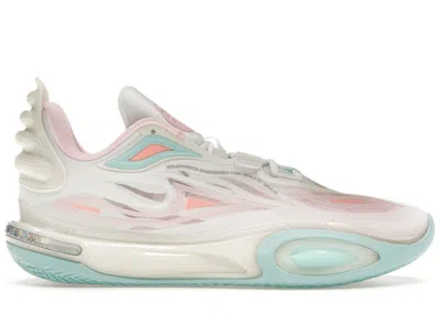 Pre-owned Li-ning Men's Lining Wade All City 11 V2 Family Love Sneakers In White/pink/blue In Multi