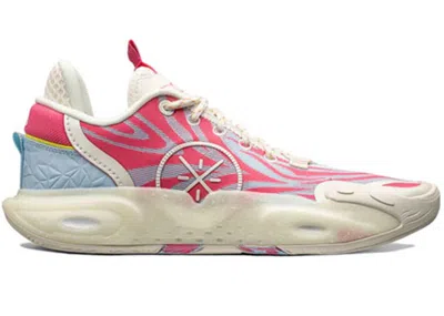 Pre-owned Li-ning Men's Lining Wade All City 12 Raz Fuego Sneakers In Neon Pink