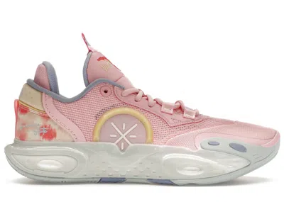 Pre-owned Li-ning Men's Lining Wade All City 12 Sunshine State Sneakers In Pink