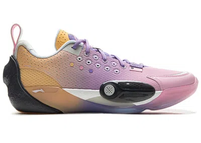 Pre-owned Li-ning Men's Lining Wade All City 13 Family Love Sneakers In Purple/pink/beige In Multi