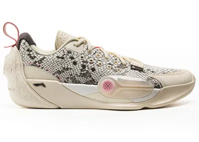 Pre-owned Li-ning Men's Lining Wade All City 13 Year Of The Snake Sneakers In Beige/pink