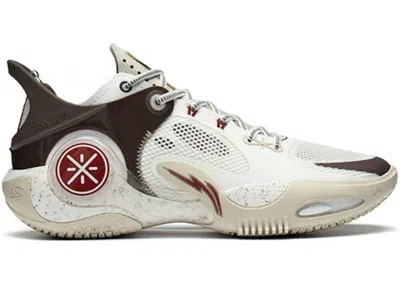 Pre-owned Li-ning Men's Lining Wade Fission 8 Sneakers In Latte In Brown