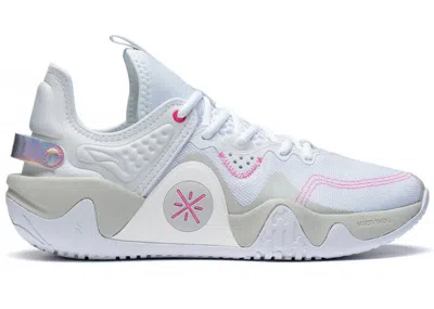 Pre-owned Li-ning Men's Lining Wade Ice Blood V2 305 Sneakers In White/pink In Multi