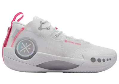 Pre-owned Li-ning Men's Lining Wade Shadow 3 White Pink Sneakers In Standard White