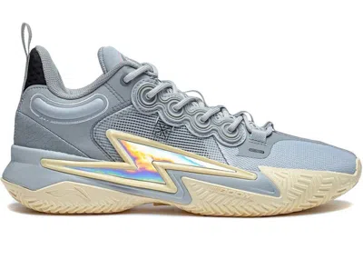 Pre-owned Li-ning Men's Lining Wade Son Of Flash Boy Sneakers In Grey In Gray