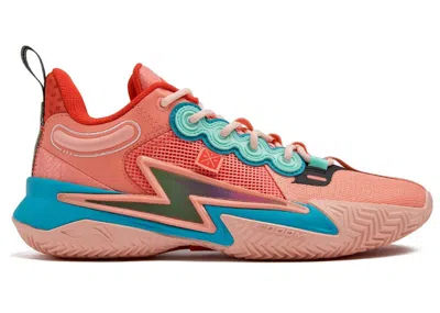 Pre-owned Li-ning Men's Lining Wade Son Of Flash Sneakers In Desert Pink