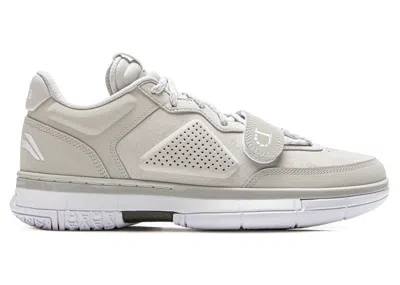 Pre-owned Li-ning Men's Lining Way Of Wade 1 Low Dlo Sneakers In Beige/white