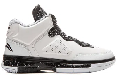 Pre-owned Li-ning Men's Lining Way Of Wade 1 Splash Sneakers In White/black In Multi