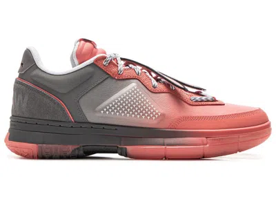 Pre-owned Li-ning Men's Lining Way Of Wade 1 Staple Pigeon Feet Sneakers In Grey/red In Multi