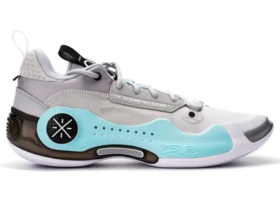 Pre-owned Li-ning Men's Lining Way Of Wade 10 Low Liberty Sneakers In Grey/blue/black