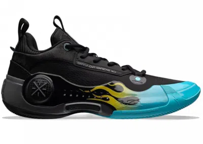 Pre-owned Li-ning Men's Lining Way Of Wade 10 Low Wind And Fire Sneakers In Crystal Blue
