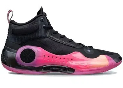 Pre-owned Li-ning Men's Lining Way Of Wade 10 Sunrise Sneakers In Black/pink In Multi
