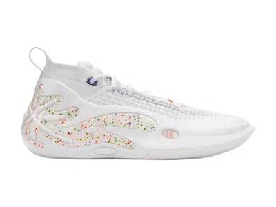 Pre-owned Li-ning Men's Lining Way Of Wade 11 Pixel Sneakers In White