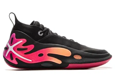 Pre-owned Li-ning Men's Lining Way Of Wade 11 Sunrise Sneakers In Black