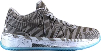 Pre-owned Li-ning Men's Lining Way Of Wade 2 Low Iceman Sneakers In Cool Grey/white