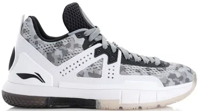Pre-owned Li-ning Men's Lining Way Of Wade 5 Camo Sneakers In Grey/white In Multi