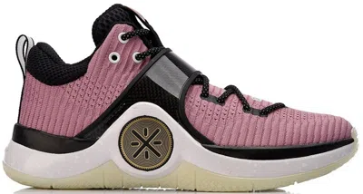 Pre-owned Li-ning Men's Lining Way Of Wade 6 Size Old Rose Sneakers In Pink/black/white In Multi