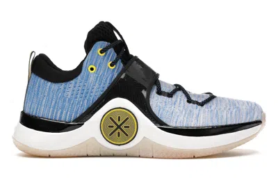 Pre-owned Li-ning Men's Lining Way Of Wade 6 Skyline Sneakers In Blue/white In Multi