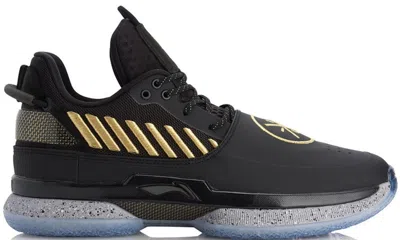 Pre-owned Li-ning Men's Lining Way Of Wade 7 First Born Sneakers In Standard Black/coagulation Snow Grey/golden In Multi