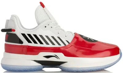 Pre-owned Li-ning Men's Lining Way Of Wade 7 Overtown Sneakers In Red/white/black