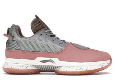 Pre-owned Li-ning Men's Lining Way Of Wade 7 Satori Sneakers In White/pink/blue