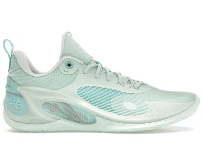 Pre-owned Li-ning Men's Lining Way Of Wade 808 3 Chemical Reaction Sneakers In Mint Green/white