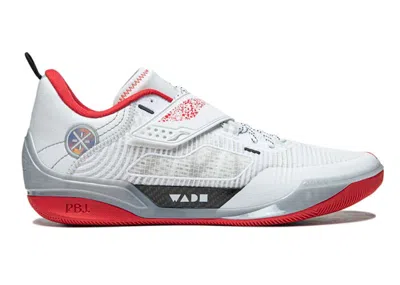 Pre-owned Li-ning Men's Lining Way Of Wade 808 4 Ultra 305 Sneakers In Grey/red/black In Multi
