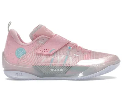 Pre-owned Li-ning Men's Lining Way Of Wade 808 4 Ultra Family Love Sneakers In Pink/blue/white In Multi