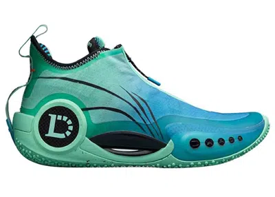 Pre-owned Li-ning Men's Lining Way Of Wade 9 Ice Blood Sneakers In Ice Green/aqua