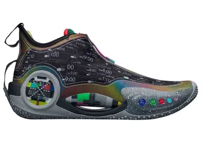 Pre-owned Li-ning Men's Lining Way Of Wade 9 Team No Sleep Sneakers In Black