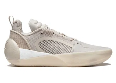 Pre-owned Li-ning Men's Lining Way Of Wade All City 12 Encore Satori Sneakers In Grey/beige/white