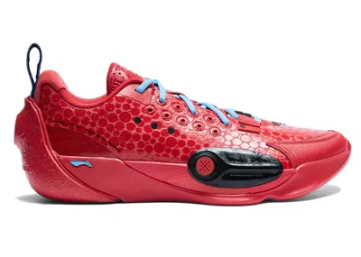 Pre-owned Li-ning Men's Lining Way Of Wade All City 13 Stingray Sneakers In Red/black