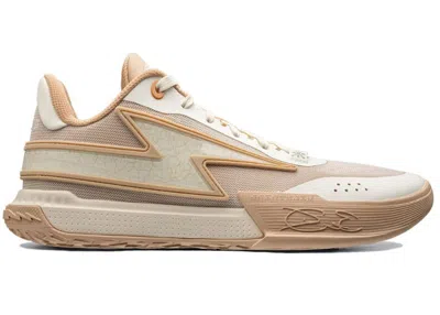 Pre-owned Li-ning Men's Lining Way Of Wade Flash Cracks Sneakers In Beige In Sand