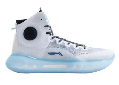 Pre-owned Li-ning Men's Lining Yushuai 14 Boom North Pole Sneakers In White/blue