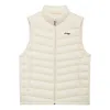 Li-ning New Fitness Series Down Vest 'white' In Gray